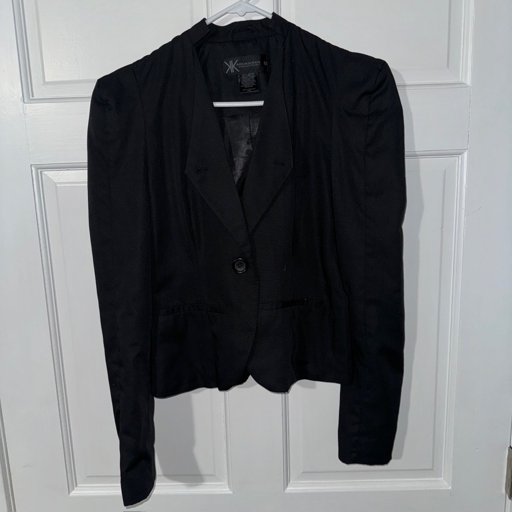 Kardashian Kollection Black Blazer